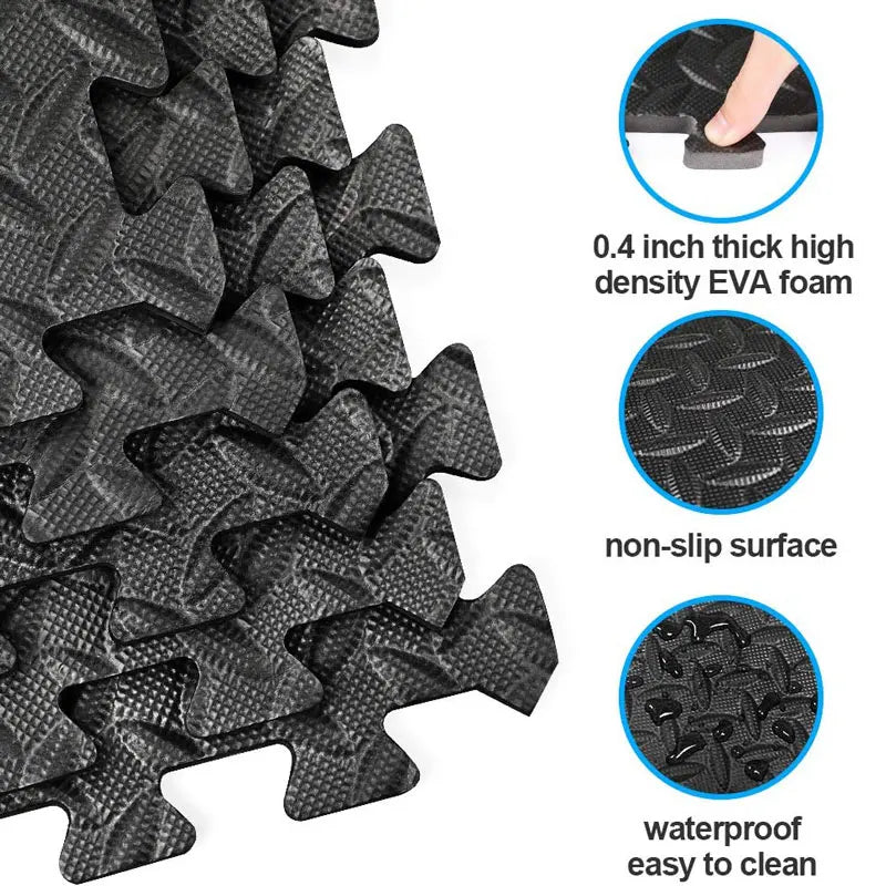 EVA Interlocking Foam Fitness Mat
