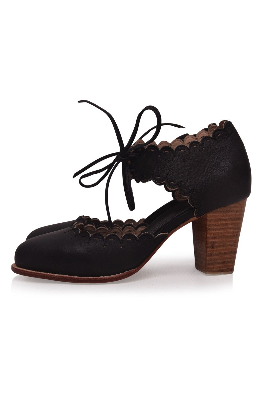 Dance Queen Leather Heels