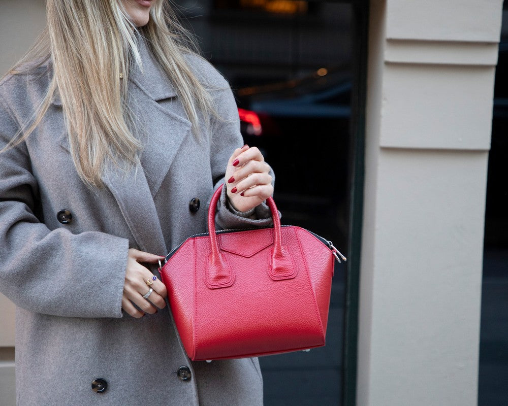 Salinas Genuine Leather Handbag for Women - Small