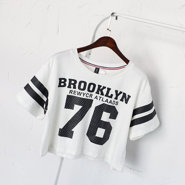Brooklyn 76 printed fashion Women T-shirts