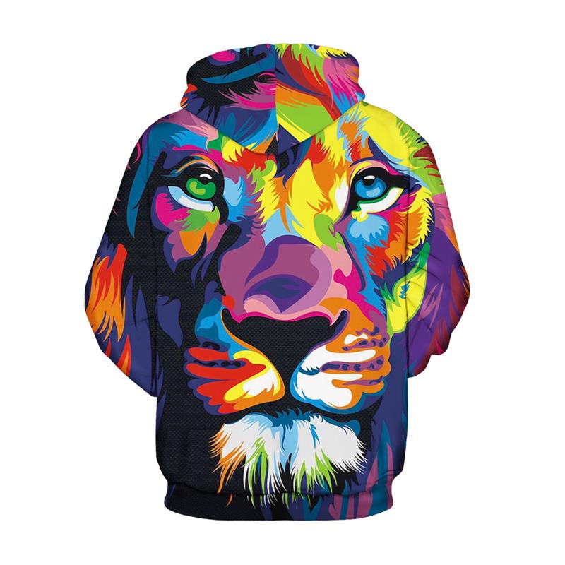 New Fashion Women Men Colorful 3D Hoodies